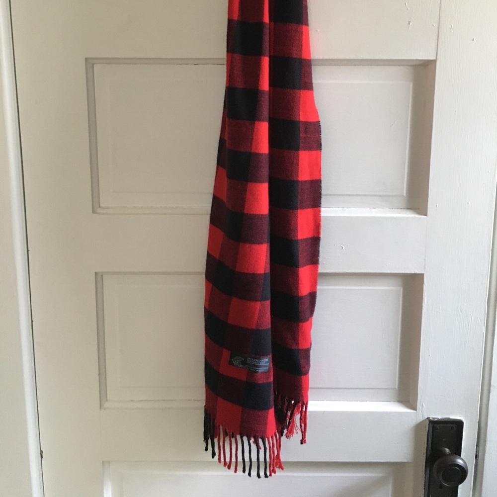 SUPER Soft Cashmere Blend Buffalo Check Scarf/Wrap